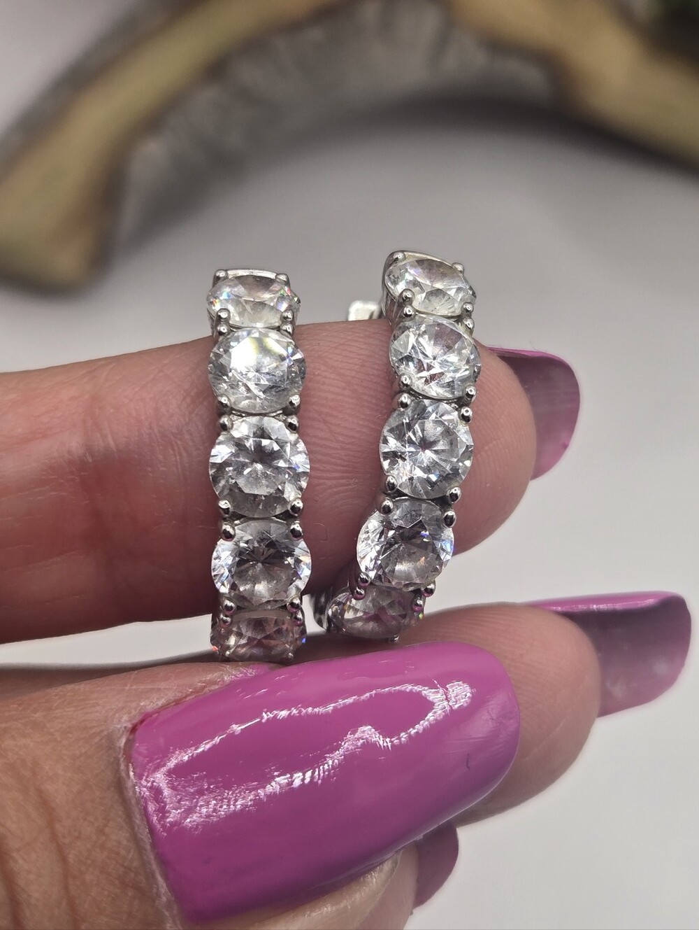 Sterling Silver Hoop Earrings